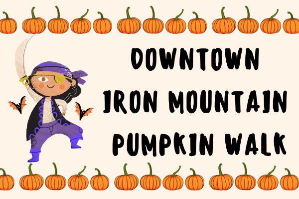 Downtown Iron Mountain Pumpkin Walk Logo