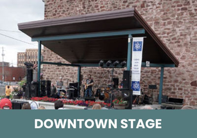 downtown stage iron mountain mi events